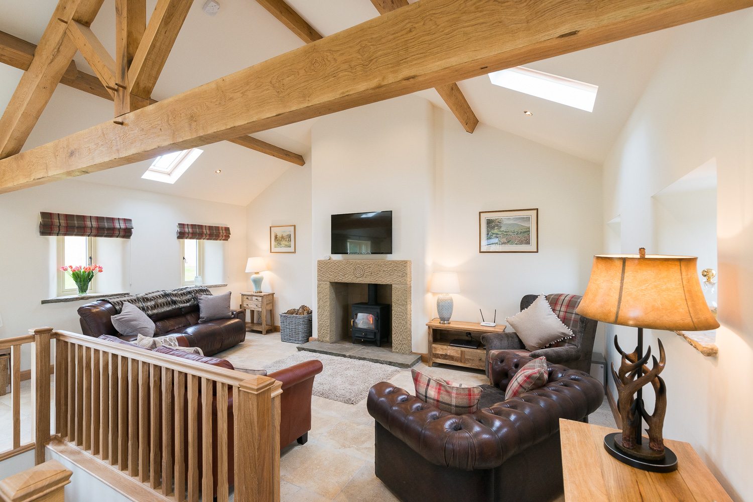 Ribble Valley Holiday Cottages Granary Lounge