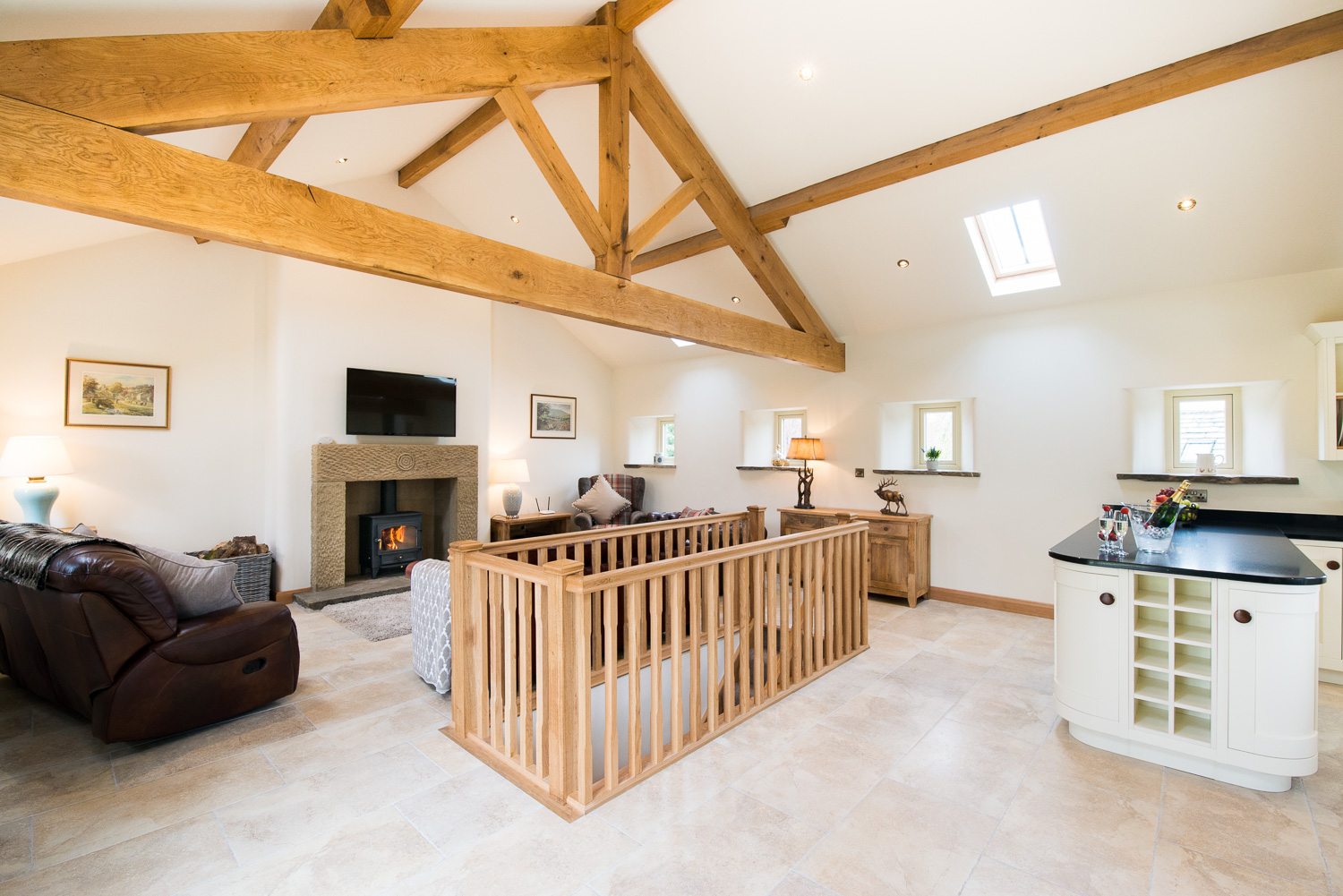 Ribble Valley Cottages Granary Kitchen